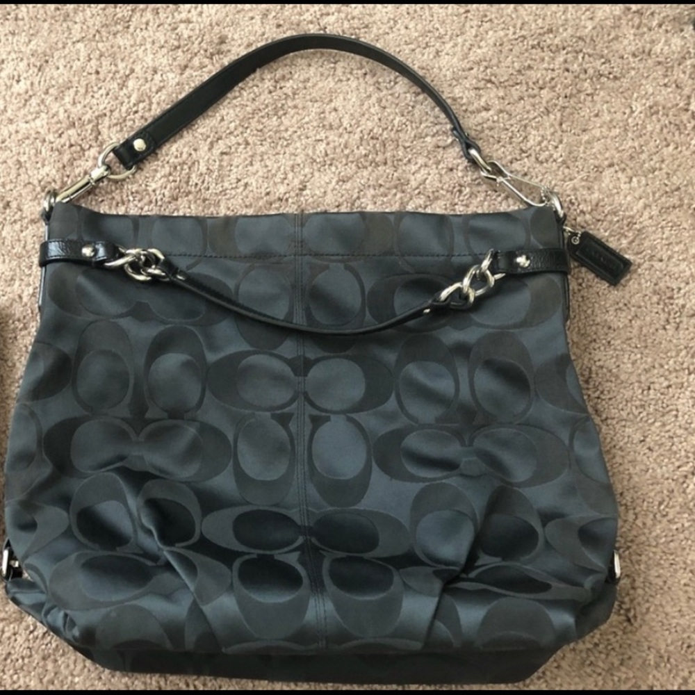 COPY - Coach Brooke Black Satchel F16619